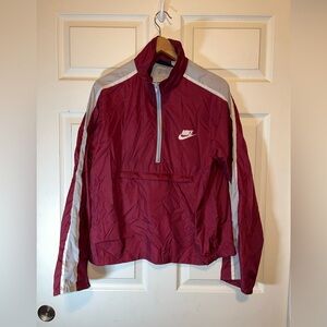 Nike Blue Tag 83-87 VTG Burgundy and Light Gray Jacket